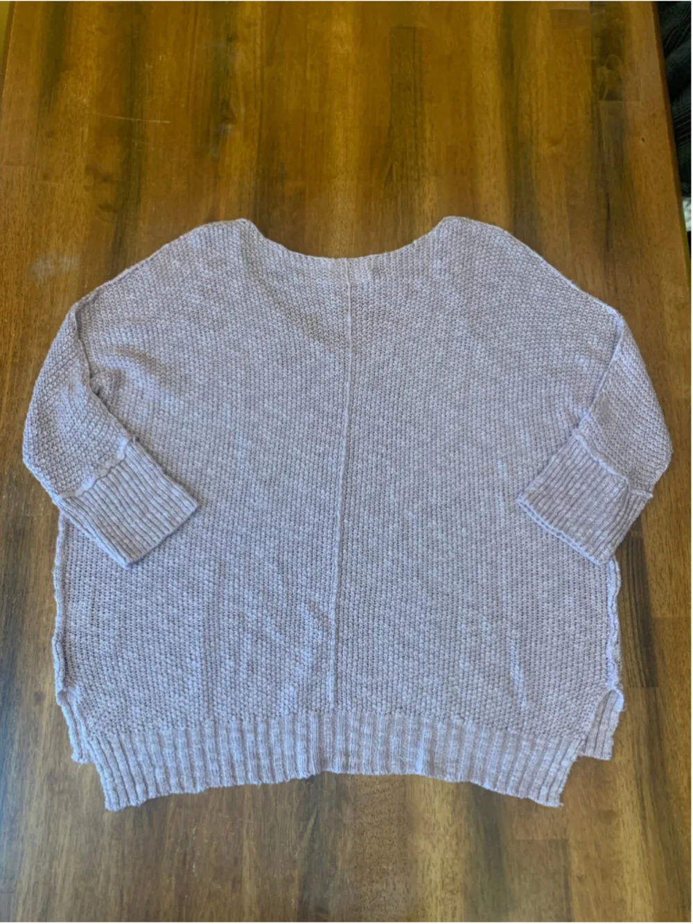 Hyped Unicorn Lavender Knit Scoop Neck Sweater Size M/L